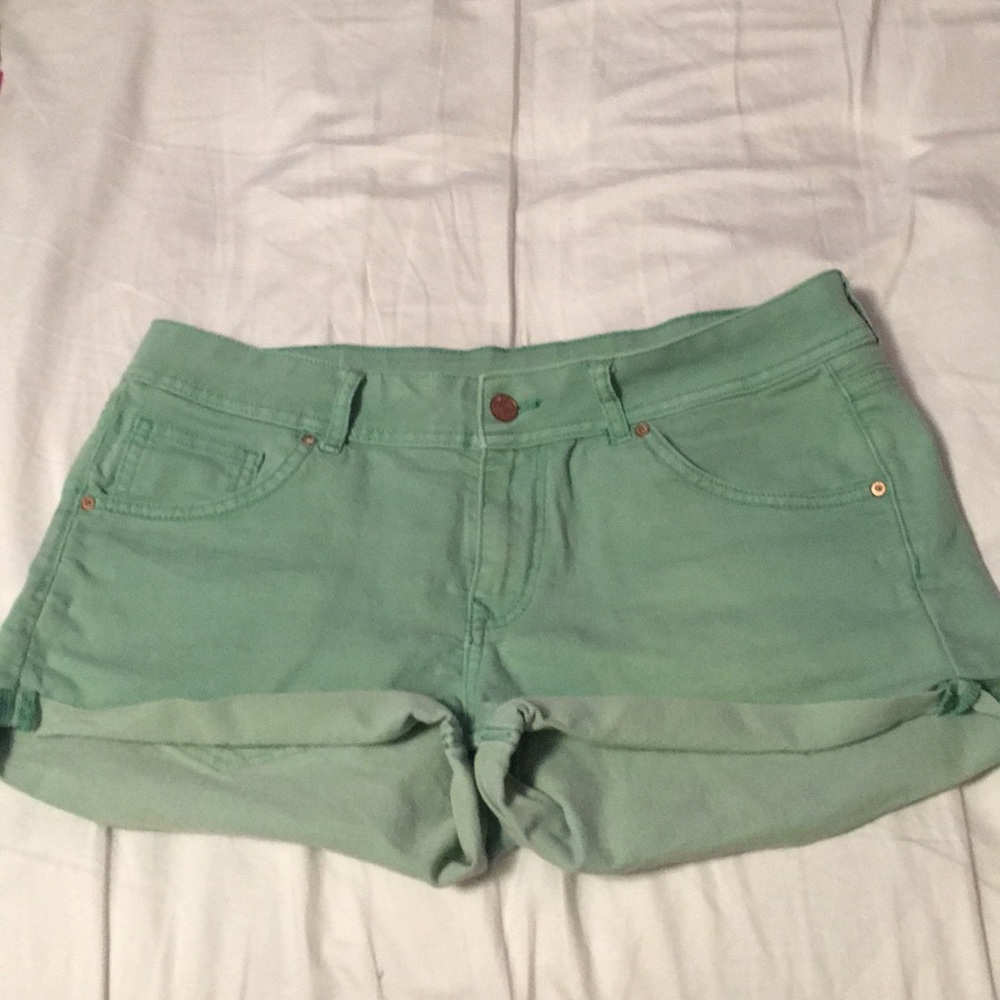 H&M Green Shorts